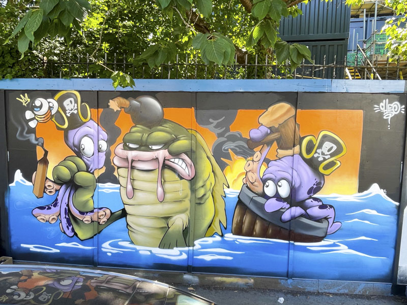 Cheo, Greenway Bush Lane, Upfest 2026, Bristol, May 2026