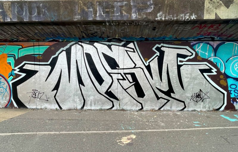 Mesk, M32 Cycle path, Bristol, August 2026
