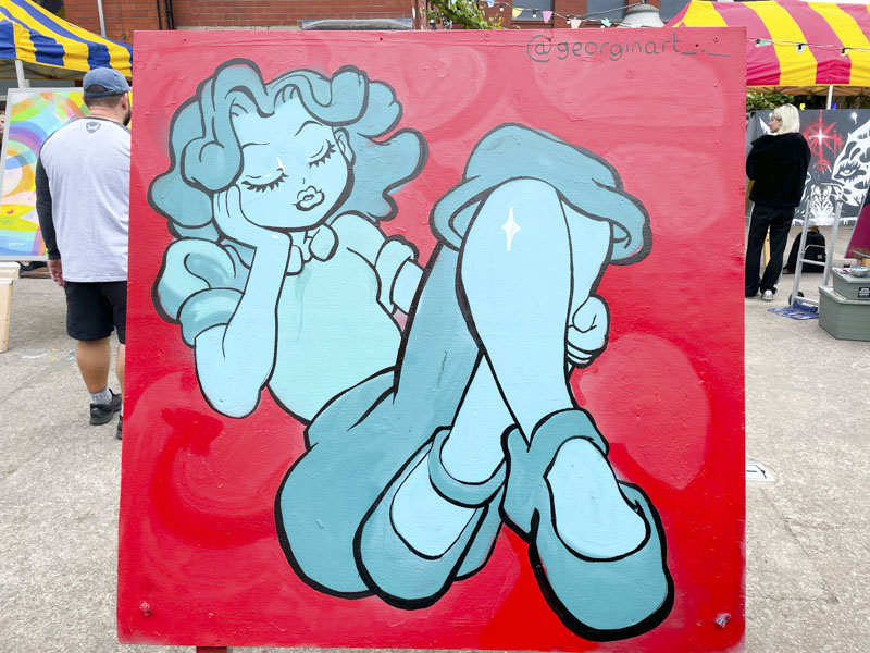 Georginart, Upfest 2026, Tobacco Factory, Bristol, May 2026