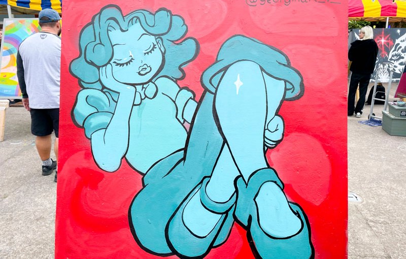 Georginart, Upfest 2026, Tobacco Factory, Bristol, May 2026