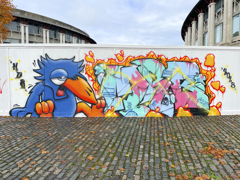 Mr B, Monarch's Way, Bristol, October 2025