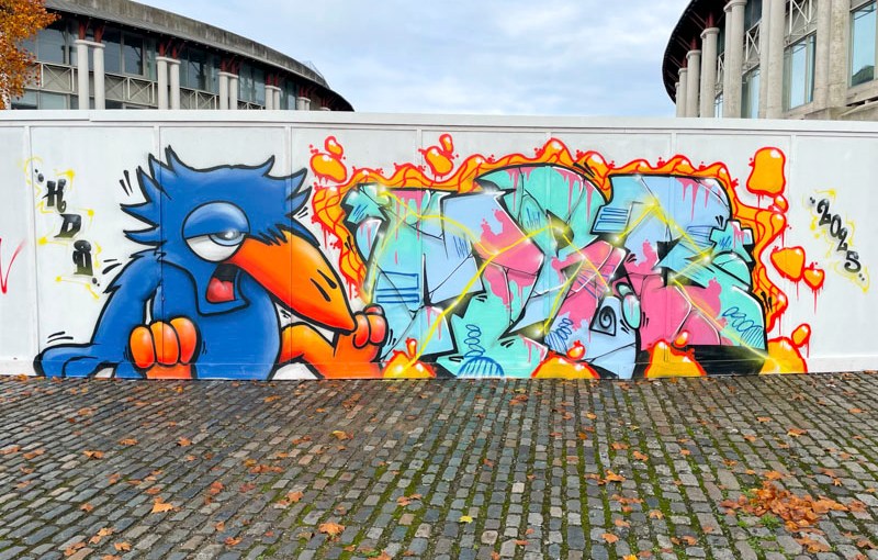 Mr B, Monarch's Way, Bristol, October 2025